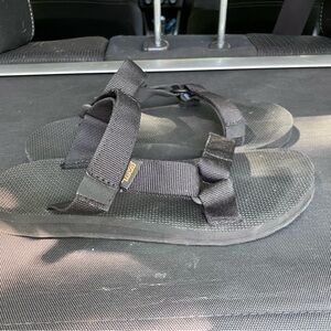 Teva Black Adjustable Sandals
